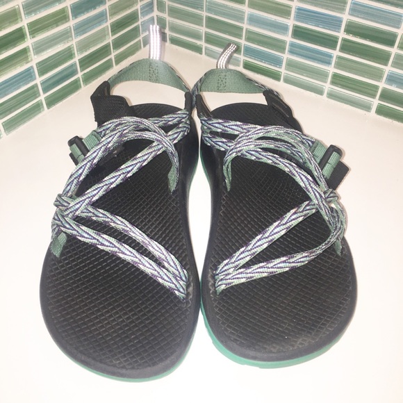 Chaco Shoes - Women’s Chaco ZX/2 Blue/Green Sz: 6